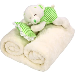 Tomurcuk Bebek Battaniyesi Krem