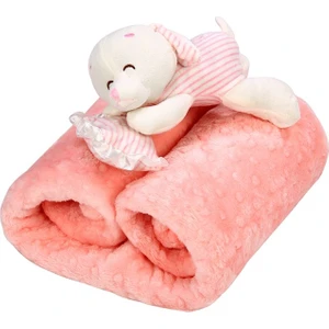 Tomurcuk Bebek Battaniyesi Pembe