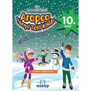 Mektep Yayınları 10. Sınıf Arapça Yarı Yıl Tatil Kitabı