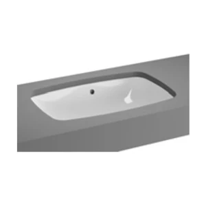Metropole Tezgah Altı Lavabo 57 Cm Armatür Deliksiz Su Taşma Deli