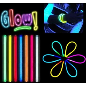 Glow Stick Fosforlu Kırılan Çubuk (100 Adet)