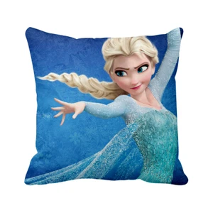 Frozen Karlar Ülkesi Elsa Büyü Saten Yastık