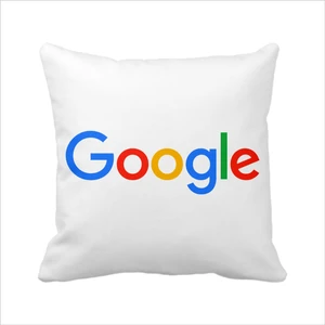 Google Sosyal Medya Yastık Hediye Saten Yastık