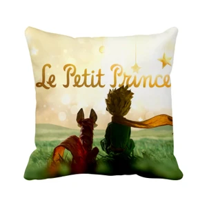 The Litlle Prince Küçük Prens Tilki Saten Yastık