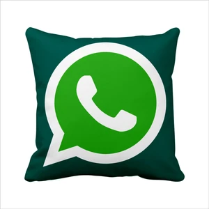 Whatsapp Sosyal Medya Saten Yastık
