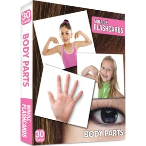 Miracle Flashcards: Body Parts Box 30 Cards