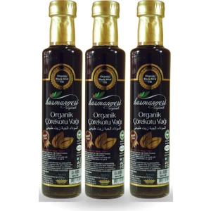 Harmanyeri Organik Çörekotu Yağı 250 Ml 3 Adet