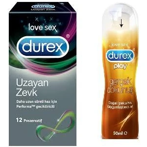 Gerçek Dokunuş + Uzayan Zevk Prezervatif