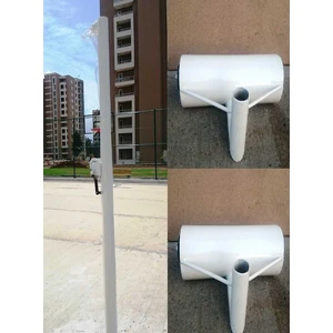 Gold Voleybol Direği Seyyar Ağırlıklı  Gerdirmeli İthal Mekanizmalı