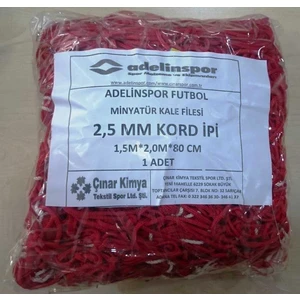 Minyatür Kale Filesi 150/200/80Cm 10*10 Göz 2,5 Mm Renkli