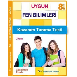 Sadık Uygun Yayınları 8 Sınıf Fen Bilimleri Kazanım Tarama Testi