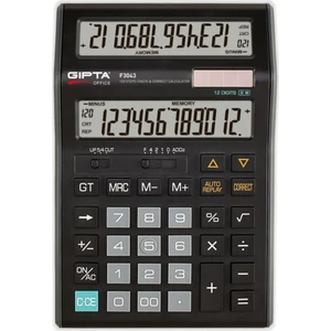 Hesap Makinesi 12 Digital Masa Tipi