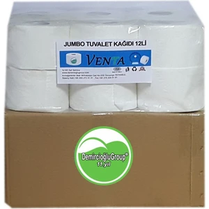 Jumbo Tuvalet Kağıdı 12Li