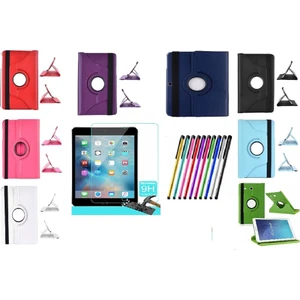 apple iPad Air 360 Dönerli Tablet Kılıf+Film+Kalem