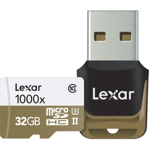 32GB 1000X MicroSDHC High Speed Hafıza Kartı + Reader Class10 U3 (LSDMI32GCBEU1000R)