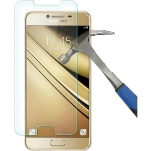 Teknoarea  Samsung Galaxy C7 Plastik Ve Cam Karışımı Ekran Koruyucu