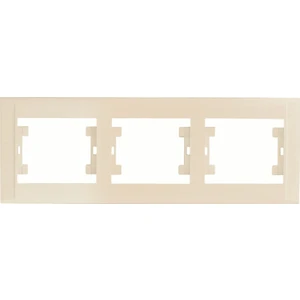 Krem Üçlü Çerçeve