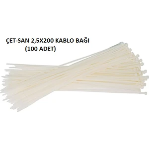Çetsan 2,5X200 Kablo Bağı