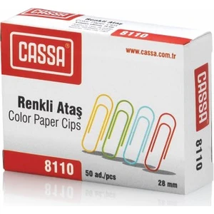 8110 Renkli PVC Kaplı Ataş