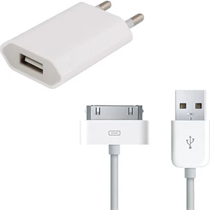 Apple iPhone Uyumlu 4-4S Takım Şarj Seti