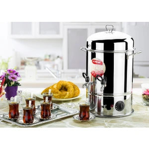 Çakır Çelik 120 Bardak Endüstriyel Çay Otomatı (Metal Musluklu)