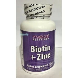 Meka Nutrition Biotin+Zinc 120 tablet