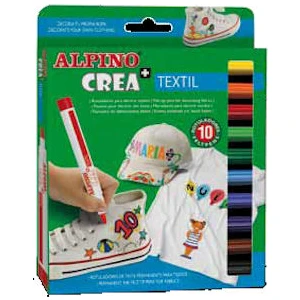 Crea Textil 10 Renk Kumaş Boyası Canlı Renkler ile Yaratıcılığınızı Konuşturun