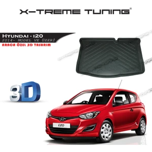 Xt Hyundai İ20 Makyajlı Bagaj Havuzu 3D Tasarım
