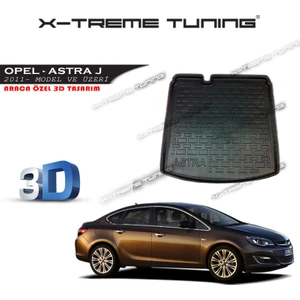 Xt Opel Astra J Sedan Bagaj Havuzu 3D Tasarım