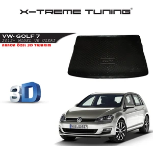 Xt Vw Golf 7 Bagaj Havuzu 3D Tasarım