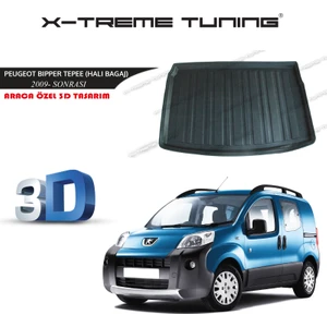 Xt Peugeot Bipper Tepee Bagaj Havuzu 3D Tasarım