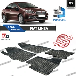 Xt Fiat Linea 3D Havuzlu Paspas 2007- Sonrası