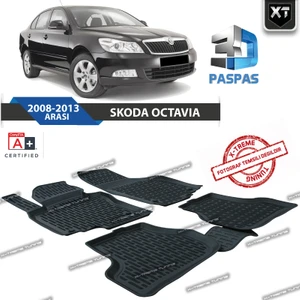 Xt Skoda Octavia 3D Havuzlu Paspas 2008-2013 Arası