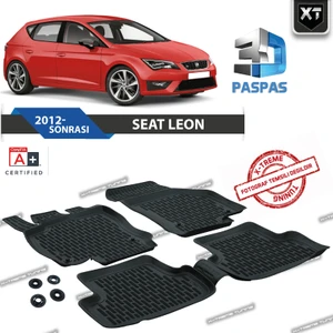 Xt Seat Leon 3D Havuzlu Paspas 2012- Sonrası