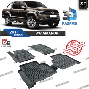 Xt Vw Amarok 2011- Sonrası 3D Havuzlu Paspas