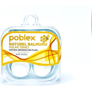 Naturel Balmumu Kulak Tıkacı - Kulak Koruyucu Tıpası 4'lü