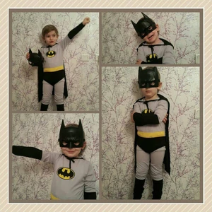 Batman Kostümü 6 - 8 Yaş (Medium)