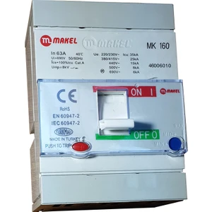 Kompakt Şalter 3X63 A.