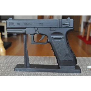 Glock 18 Pistol Çakmak Silah Şeklinde Model Çakmak