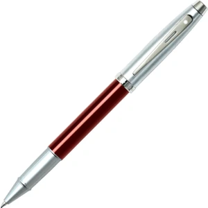 9307-1 Shfr 100 Kırmızı Gövde,Krom Kapak,Nikel Klips Roller