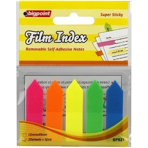 Bp821 Yapışkanlı Film İndex Ok 5 Renk