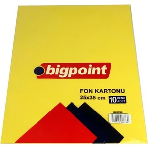 Fon Kartonu 25 x 35 Karışık 10'lu