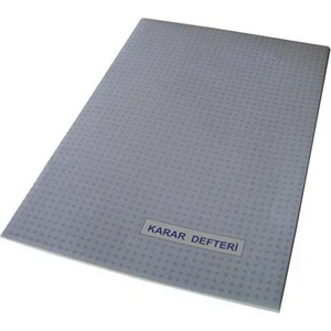 Karar Defteri Ciltli 96 Yaprak Numaralı