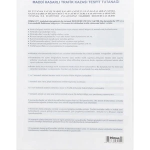 Kaza Tespit Tutanağı
