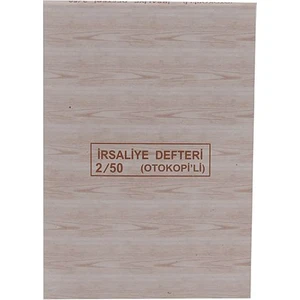 Irsaliye Otokopili 2 x 50 2 Nüsha