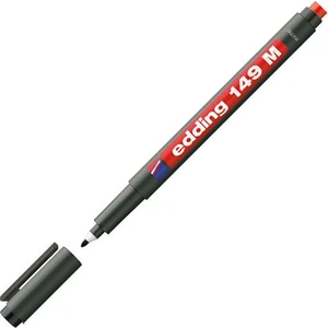 Asetat Kalemi Silgili E-149M Kırmızı