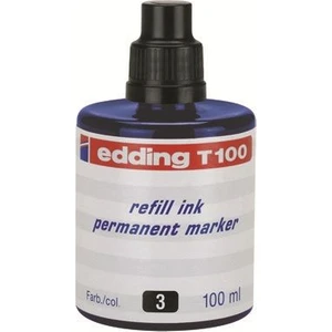 T100 Permanent Mürekkep 100 Ml Renk - Mavi