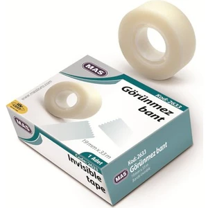 Mas 2633 Görünmez Bant 19 Mm x 33 Mt