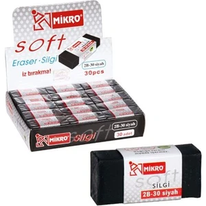 2B-30 Siyah Soft Silgi