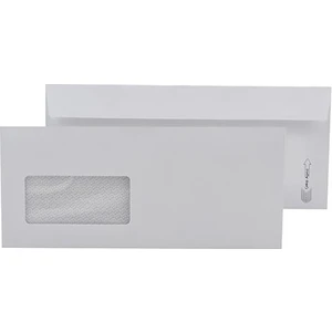 Pencereli Diplomat Zarf Beyaz 105 x 240Mm 110Gr 500'lü Paket